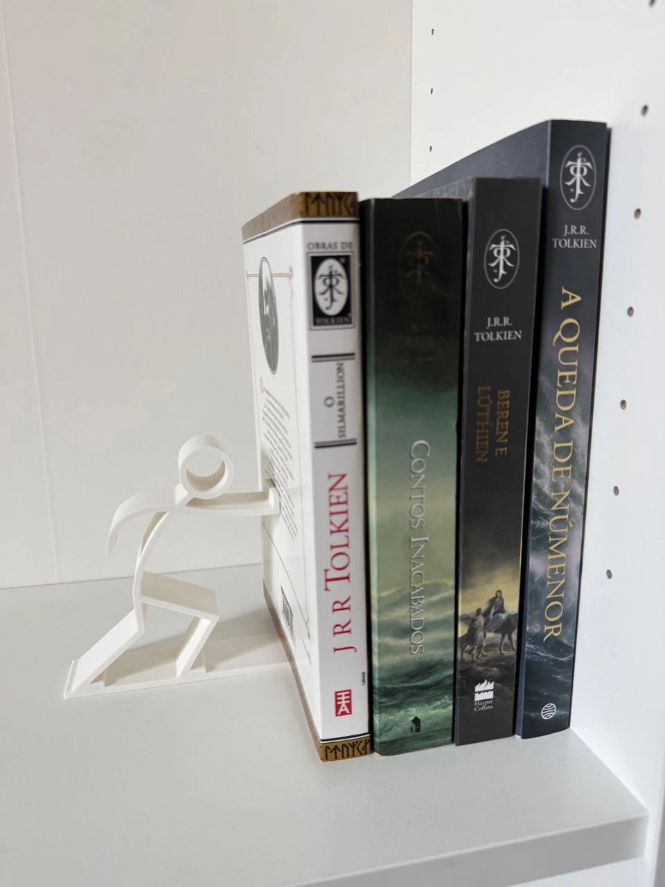 Bookends book holder little guy